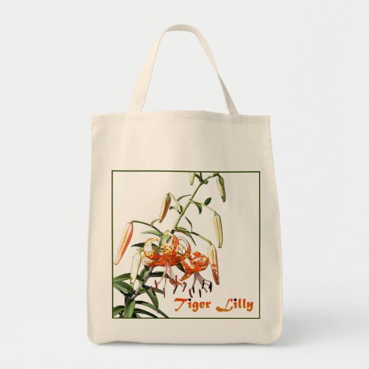 Tote Bag Tiger Lilly (Devant)