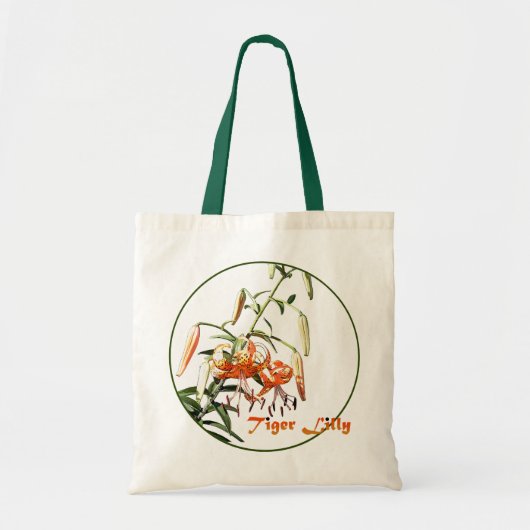 Tote Bag Tiger Lilly (Devant)