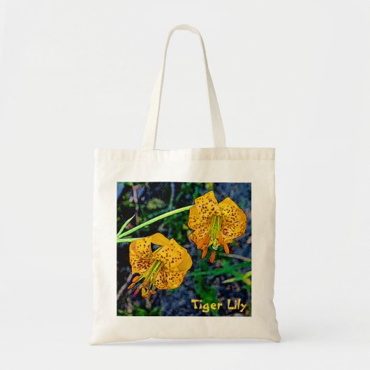 Tote Bag Tiger Lily (Devant)