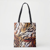 TOTE BAG TIGER STRIPES (Devant)