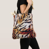 TOTE BAG TIGER STRIPES (De près)
