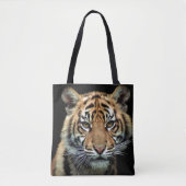 Tote Bag Tigre CUB mis en danger (Devant)