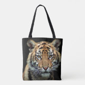 Tote Bag Tigre CUB mis en danger (Dos)
