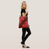 Tote Bag Tigre de Feu (Sur le modèle)