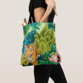 Tote Bag Tigre de la Jungle (De près)