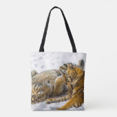 Tote Bag Tigre du nord-est (Dos)