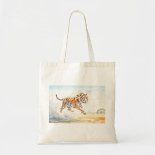 Tote Bag Tigre en action 3