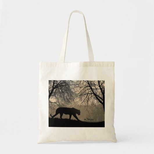 Tote Bag Tigre et cerf (Devant)