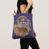 Tote Bag Tigre et dragon (De près)