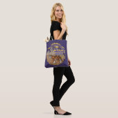 Tote Bag Tigre et dragon (Sur le modèle)