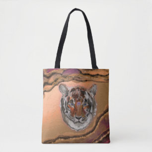 Tote Bag Tigre mystique
