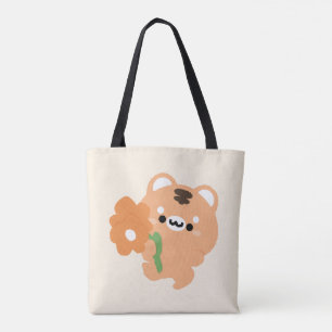 Tote Bag Tigre romantique