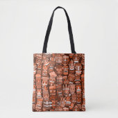 Tote Bag TIKI Pattern 3 (Devant)