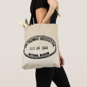 Tote Bag Timbre de bibliothèque Smithsonian Institution 194 (De près)