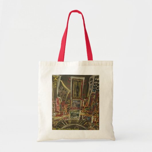 TOTE BAG TIMES SQUARE FENDU (Devant)
