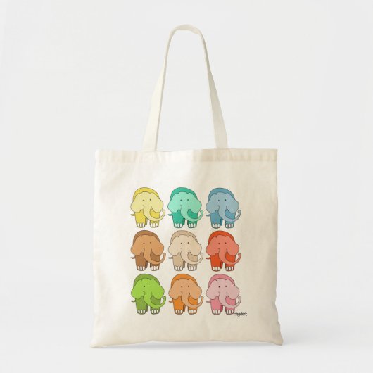 Tote Bag Tippy Toes Elephant Fourre-tout (Devant)