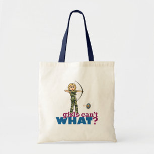 Tote Bag Tir à l'arc au Camouflage - Blonde