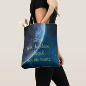 Tote Bag Tir pour la lune (De près)