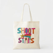 Tote Bag Tir pour les étoiles message positif (Devant)