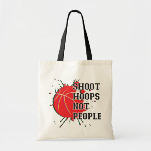 Tote Bag Tirez sur des cerceaux pas sur des personnes