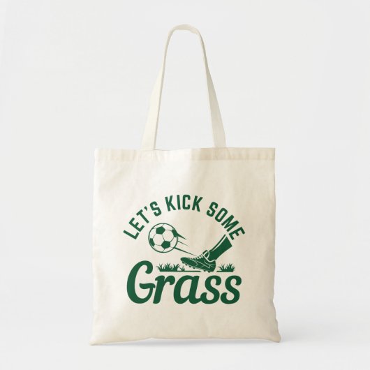 Tote Bag Tirons un peu d’herbe (Devant)