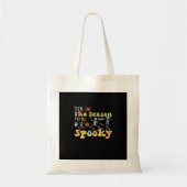 Tote Bag Tis The Season To Creepy Funny Dancing Skeletons M (Devant)