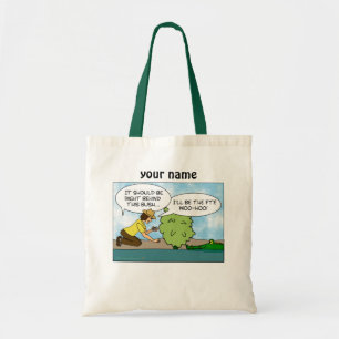 Tote Bag Tissu personnalisé par Geocaching extrême drôle