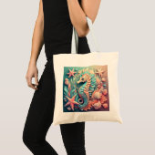 TOTE BAG " TISSUS BLANCS " (Devant (produit))