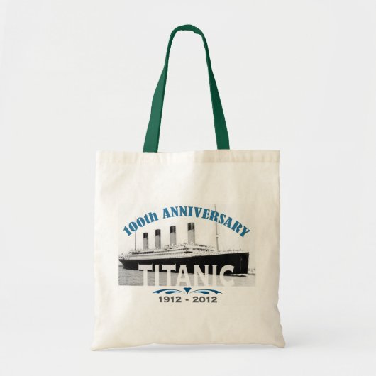 Tote Bag Titanic descendant l'anniversaire de 100 ans (Devant)