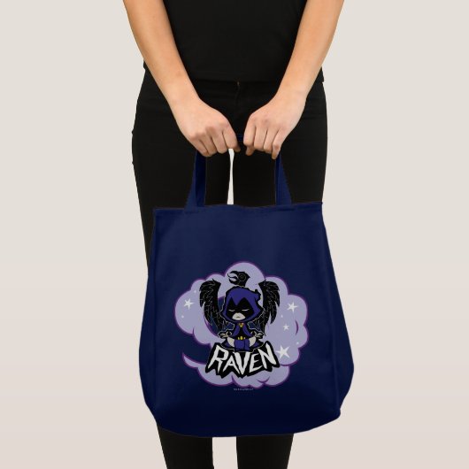 Tote Bag Titans Ados, allez ! | Attaque au corbeau (Devant (produit))