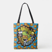 Tote Bag Titans Ados, allez ! | Beast Boy Waffles (Dos)