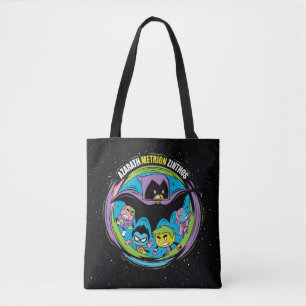 Tote Bag Titans Ados, allez ! Corbeau "Azarath Metrion Zi