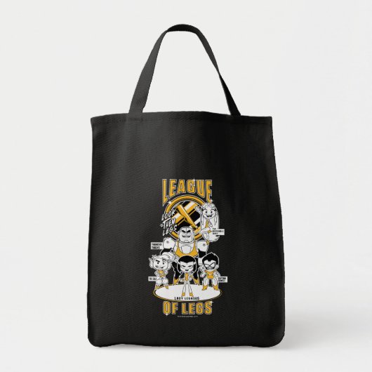 Tote Bag Titans Ados, allez ! | Ligue des jambes (Devant)
