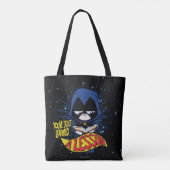 Tote Bag Titans Ados, allez ! | Raven "Appris Une Leçon" (Dos)