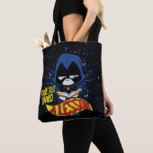 Tote Bag Titans Ados, allez ! | Raven "Appris Une Leçon" (De près)