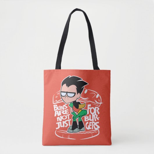 Tote Bag Titans Ados, partez ! | Roboty Booty Scooty Buns (Devant)