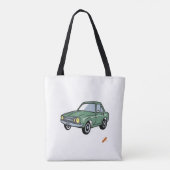 Tote Bag Titre : "Comic Style Car : Conception dynamique et (Dos)