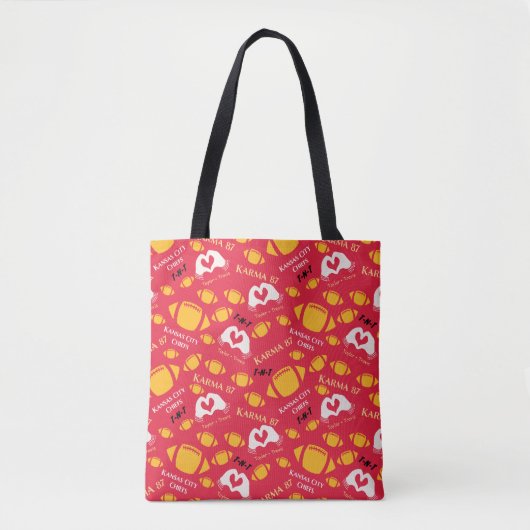 Tote Bag TNT-Chiefs Sur Toute Impression Fourre-tout Red Go (Devant)