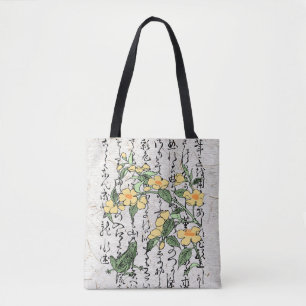 Tote Bag Toad de grenouille botanique japonaise du XVIIIe s