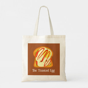 Tote Bag Toast Avocado Avec Oeuf Et Tomate