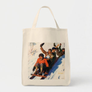 Tote Bag Tobagganing