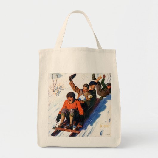Tote Bag Tobagganing (Devant)