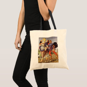 Tote Bag Tobias et l'Ange par Andrea del Verrocchio