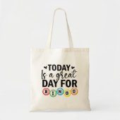 Tote Bag Today is a Great Day for Bingo (Devant)
