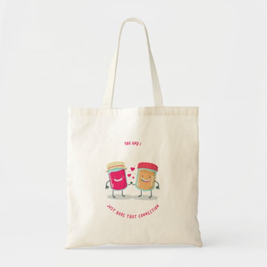 Tote Bag Toi Et Moi, La Jelée De Beurre D'Arachide (Devant)