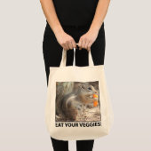 Tote Bag Toile affectueuse végétarienne Fourre-tout (Devant (produit))