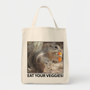 Tote Bag Toile affectueuse végétarienne Fourre-tout