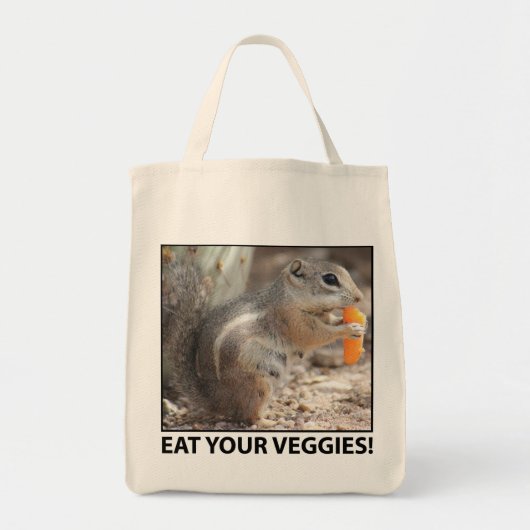 Tote Bag Toile affectueuse végétarienne Fourre-tout (Devant)