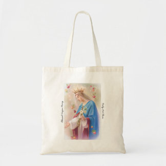 Tote Bag Toile bénie Fourre-tout de Vierge Marie