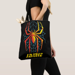 Tote Bag Toile d'araignée effrayante